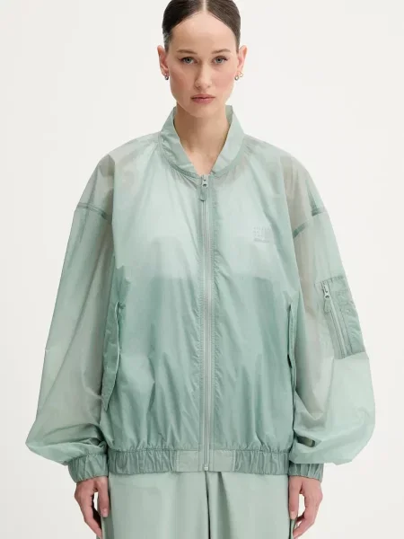 Maison Margiela geacă de tranzitie turcoaz