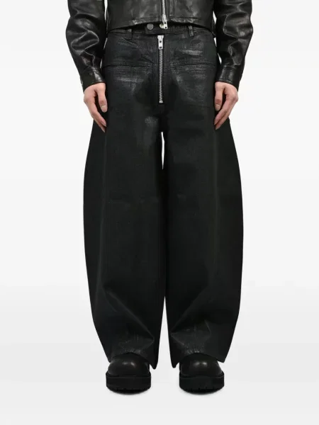 Ceruit blugi cu picior larg Filth negru