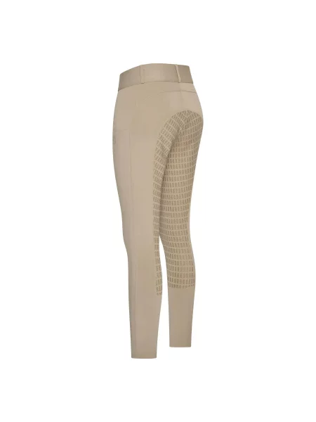 Legginsy jeździeckie z pełną przyczepnością Imperial Riding Basic Glam szare