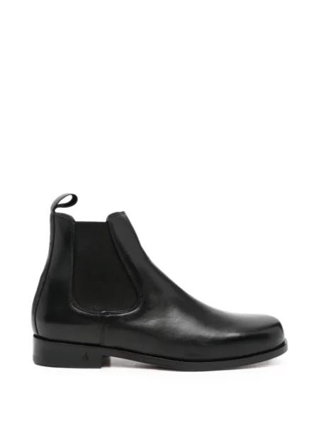 Botine chelsea Morgillo din piele negru
