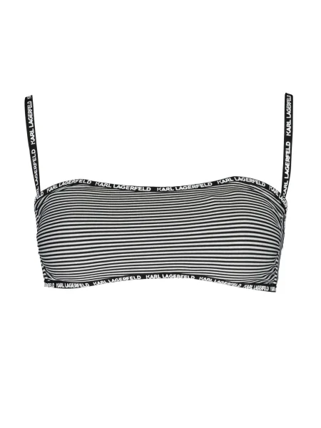 Costum de baie Karl Lagerfeld Beachwear negru