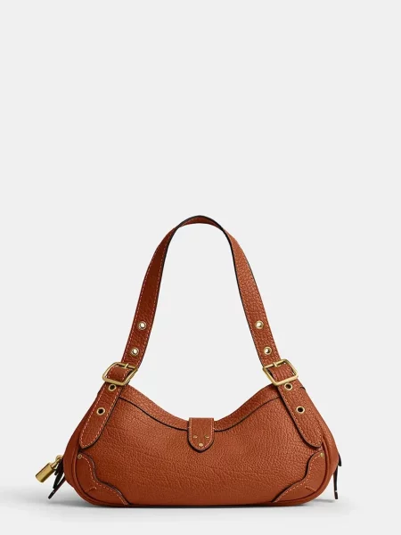 Кожаная сумка Coach