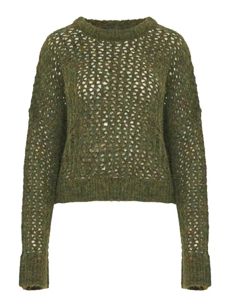 Funky Buddha Pulover închis verde