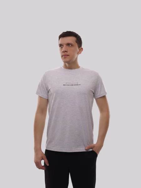 Футболка Adrian серая