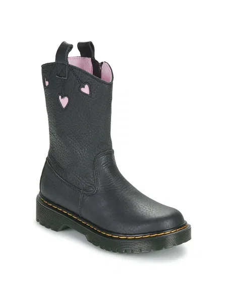 Botine copii Dr. Martens negru