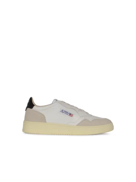 Sneakersy Autry skórzane białe
