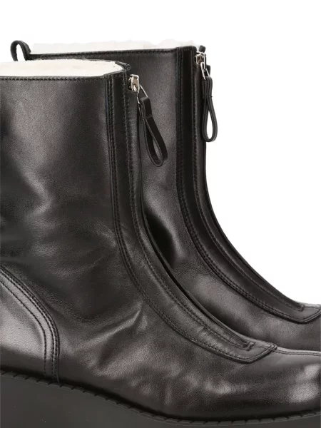 Botine Premiata cu platformă negru