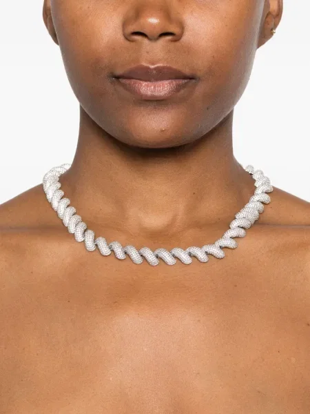 Colier Eddie Borgo argintiu