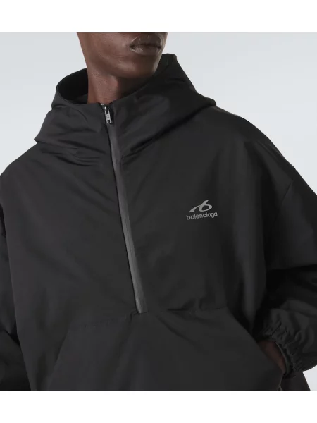 Hanorac cu fermoar Balenciaga negru