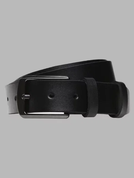 Кожаный ремень Borsa Leather черный