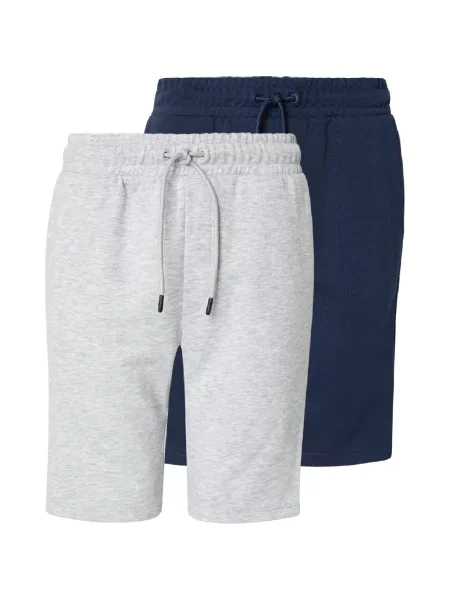 JACK & JONES Hlače JPSTGORDON BRADLEY mornarska / svetlo siva