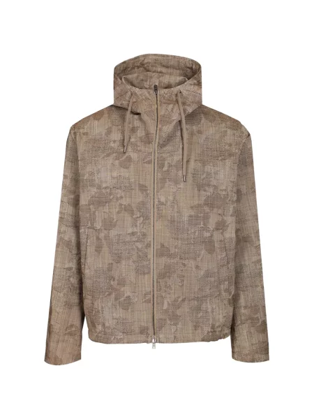 Jachetă cu glugă Herno cu glugă din jacard