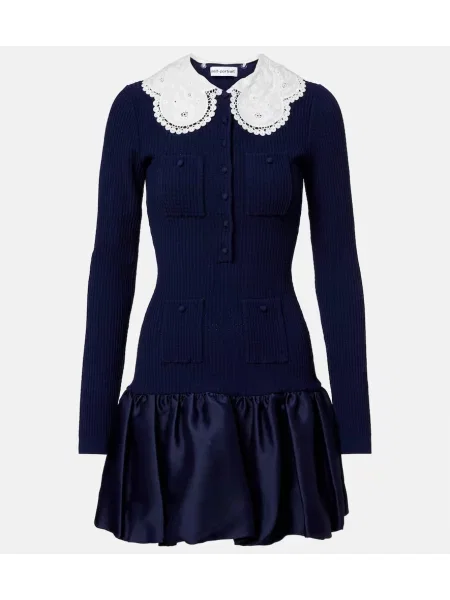 Rochie Self-portrait albastru