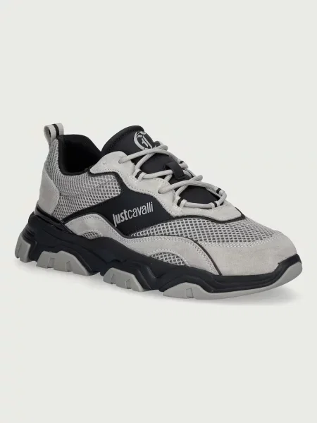 Just Cavalli sneakers pánske sivá