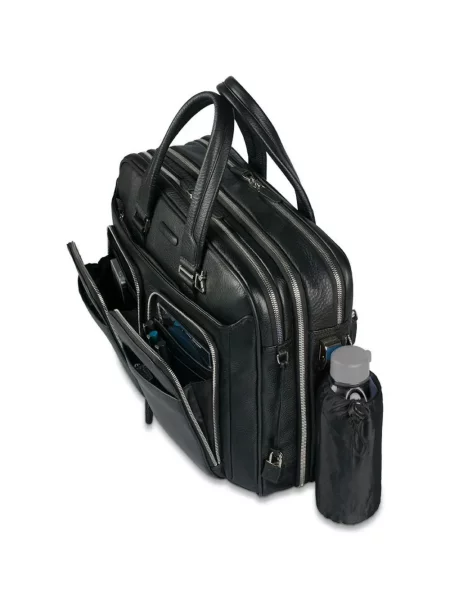 Geantă pentru laptop Piquadro negru