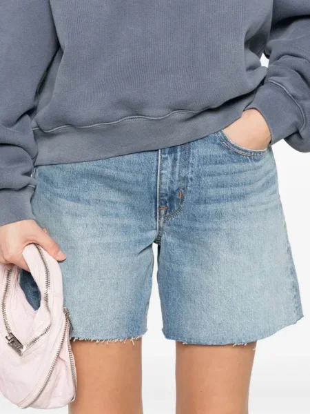 Pantaloni scurți din denim Slvrlake albastru
