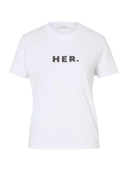 IVY OAK Tricou Fenix negru alb