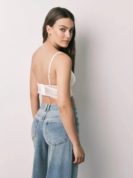 Women'secret braletka krajková bílá