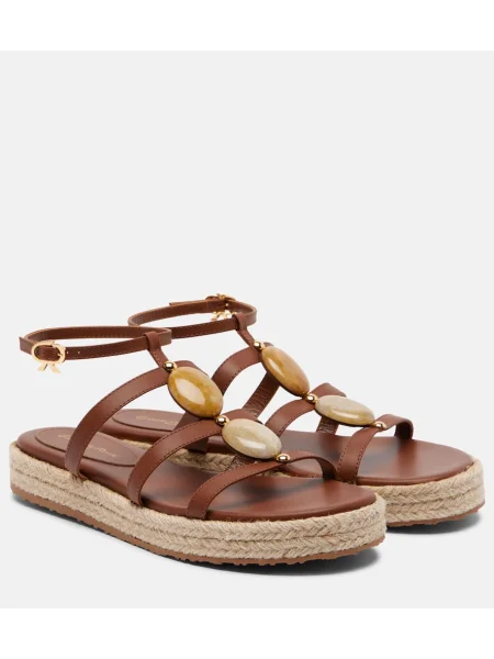 Sandale Gianvito Rossi din piele maro