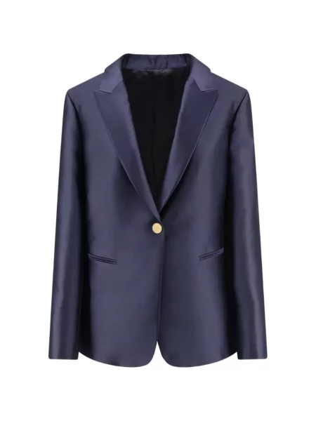 Sacou Alberta Ferretti albastru