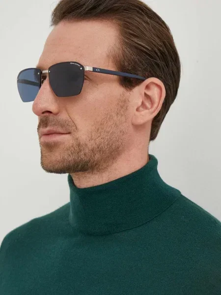 Armani Exchange ochelari de soare barbati marin albastru