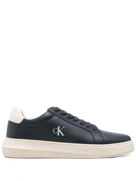 Sneakerși Calvin Klein Jeans chunky albastru