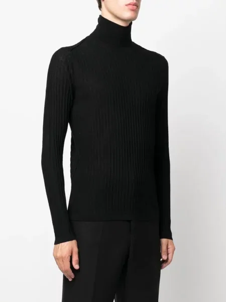 Pulover Ballantyne tricotate negru