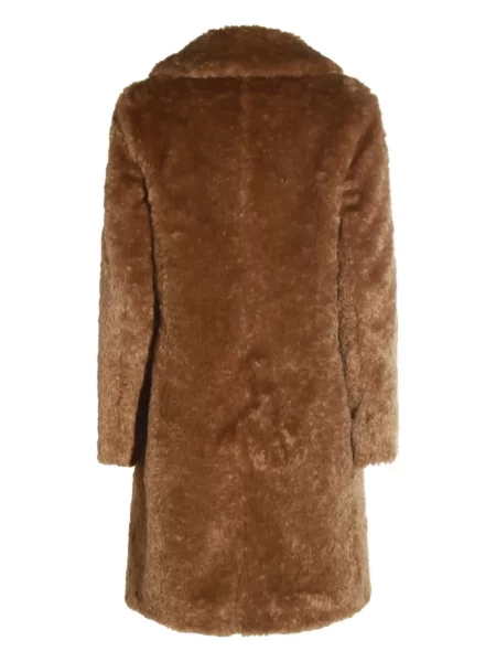 Futro Herno z klapą brązowe