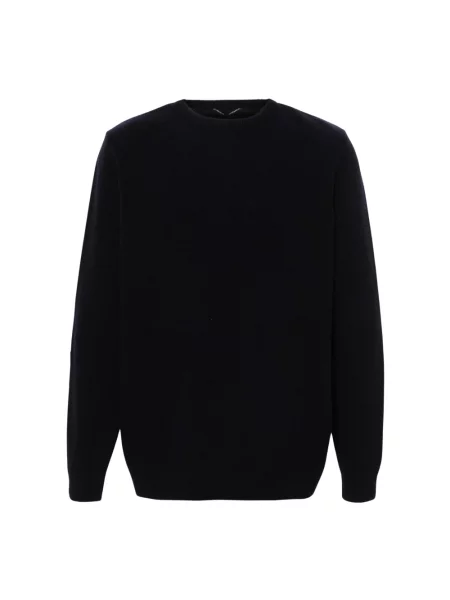 Sweter Barbour wełniany niebieski