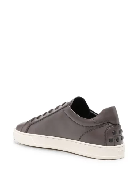Sneakerși Tod's din piele gri