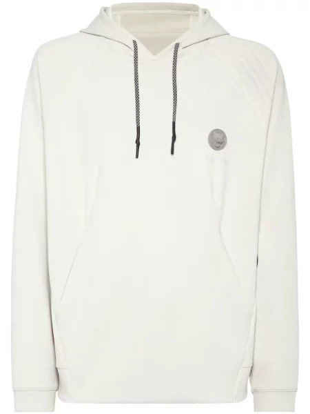 Mikina s kapucí Plein Sport šedá