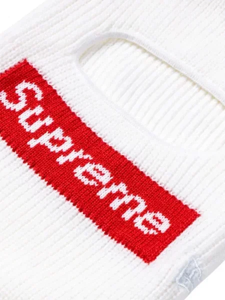Megztas kepurė Supreme balta