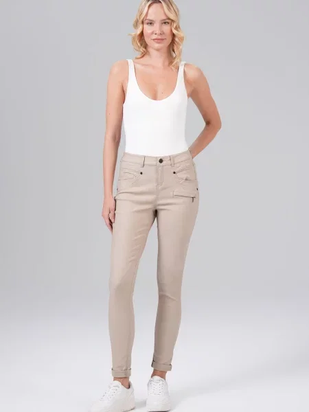 M.O.D MIRACLE OF DENIM Jeans natural alb