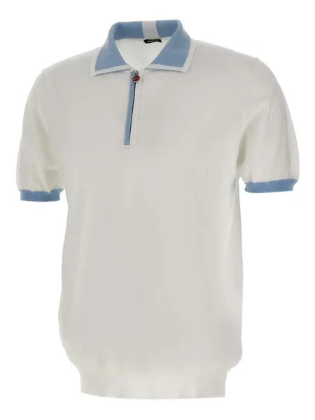 Polo Kiton alb