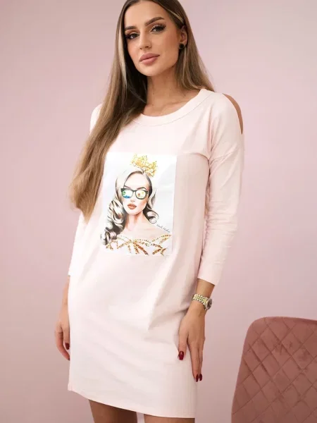 Rochie copii Kesi alb