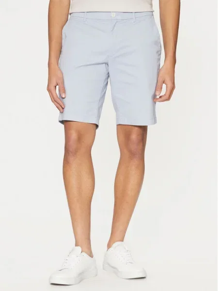 Calvin Klein Szövet rövidnadrág Modern Twill kék