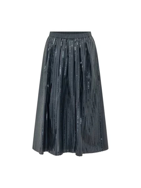 Spódnica midi Weekend Max Mara niebieska