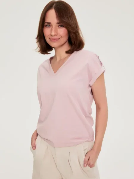 Tricou Marisse roz