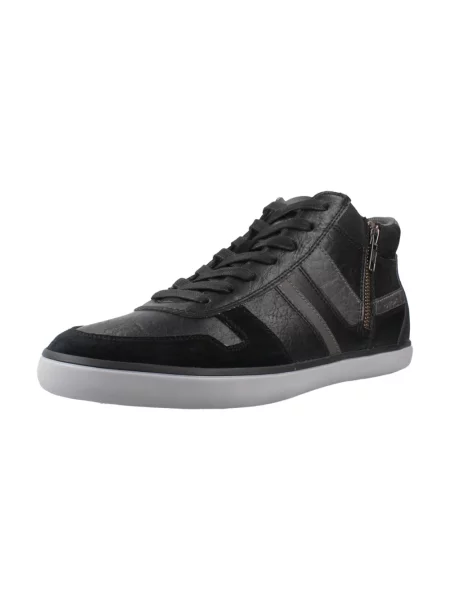 Sneakersy Geox skórzane czarne