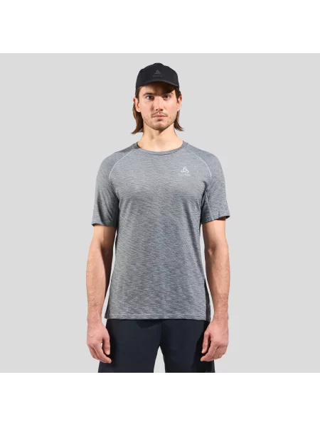 Koszulka biegowa Odlo X-Alp PW T-Shirt Crew Neck szara
