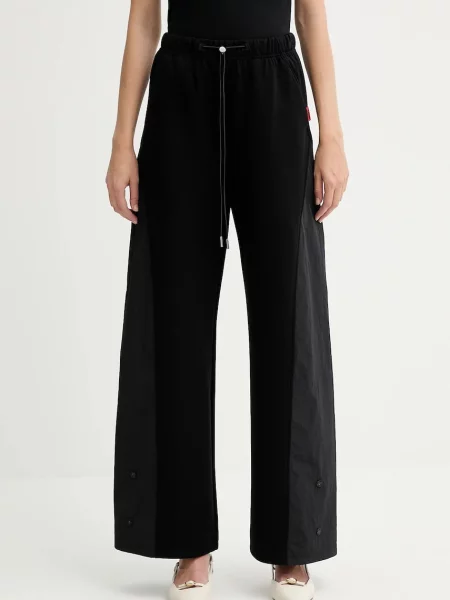 Спортивні штани MAX&Co. однотонні чорний