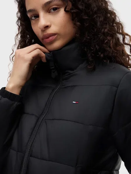 Джинсова куртка Tommy Jeans чорна