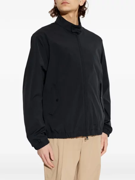 Geacă Moncler cu buzunare aplicate negru