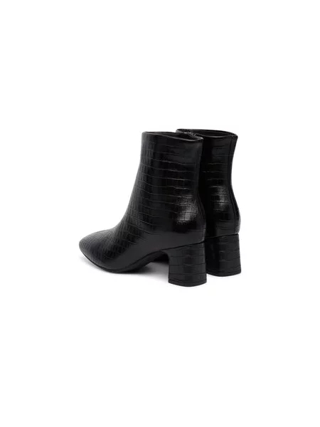 Členková obuv Clarks Fernie Zip čierna