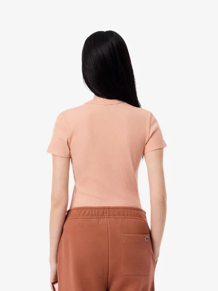 Футболка Lacoste бежевая
