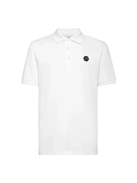 Koszulka polo Philipp Plein biała