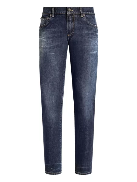 Blugi Dolce & Gabbana cu 5 buzunare albastru