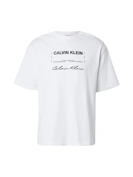 Calvin Klein Jeans Tricou alb