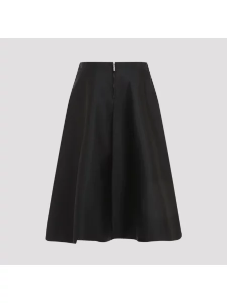 Spódnica midi Marni do kolan czarna