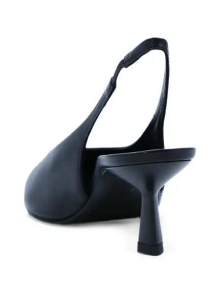 Pantofi cu toc Notabene slingback negru